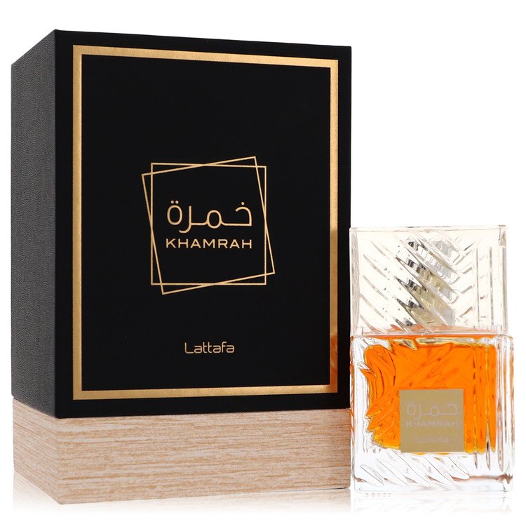 Lattafa Khamrah by Lattafa Eau De Parfum Spray (Unisex Unboxed) 3.4 oz for Men