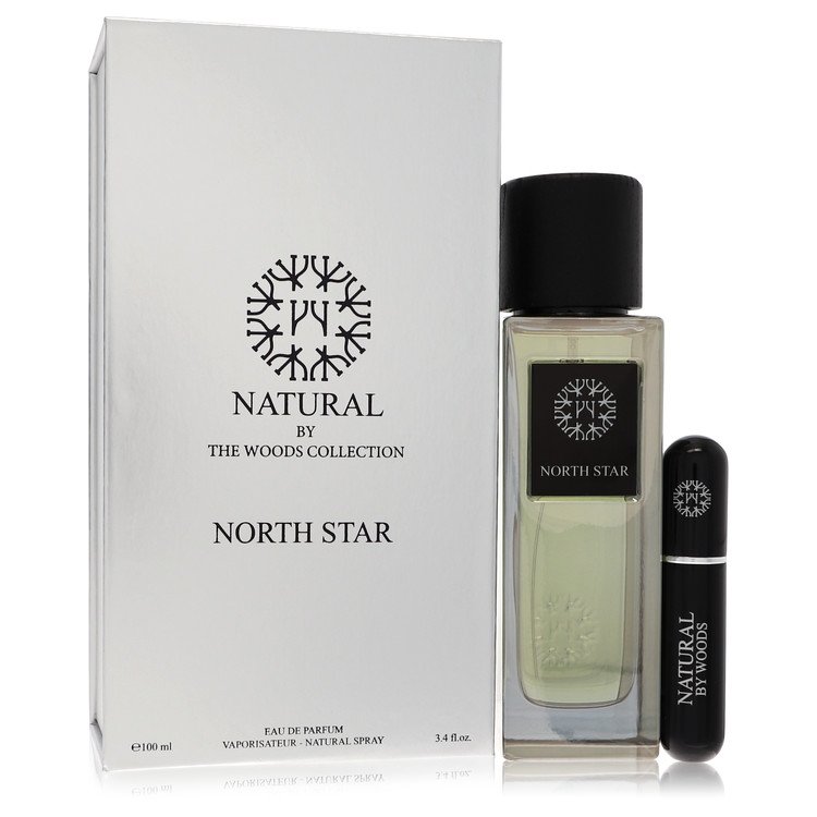 The Woods Collection Natural North Star by The Woods Collection Eau De Parfum Spray with Mini Refillable Spray (Unisex) 3.4 oz for Women