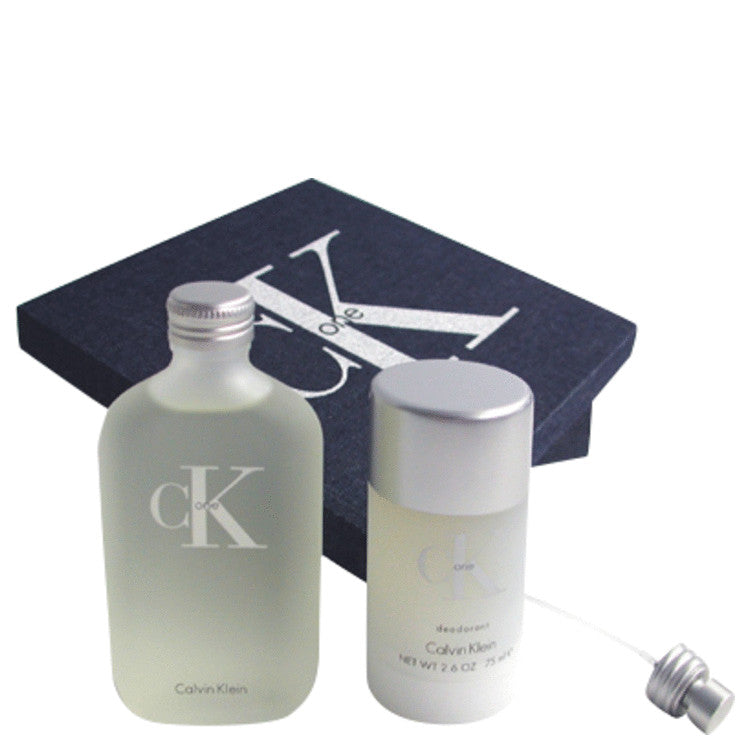 CK ONE by Calvin Klein Gift Set -- 3.4 oz Eau De Toilette Spray + 3.5 oz Deodorant Stick for Women