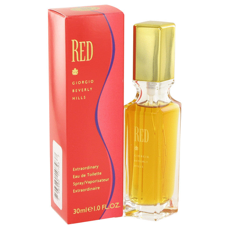 RED by Giorgio Beverly Hills Eau De Toilette Spray for Women