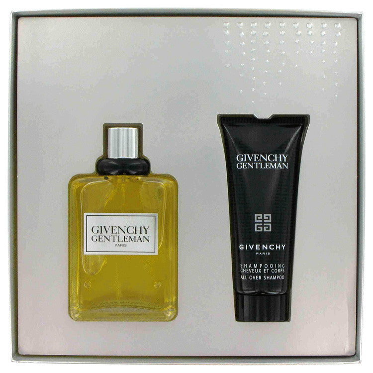 GENTLEMAN by Givenchy Gift Set -- 3.3 oz  Eau De Toilette Spray + 2.5 oz All Over Shampoo in Gift Box for Men