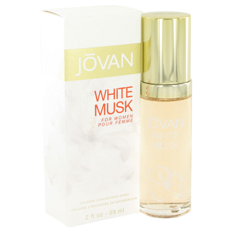 JOVAN WHITE MUSK by Jovan Cologne Concentree Spray 2 oz for Women