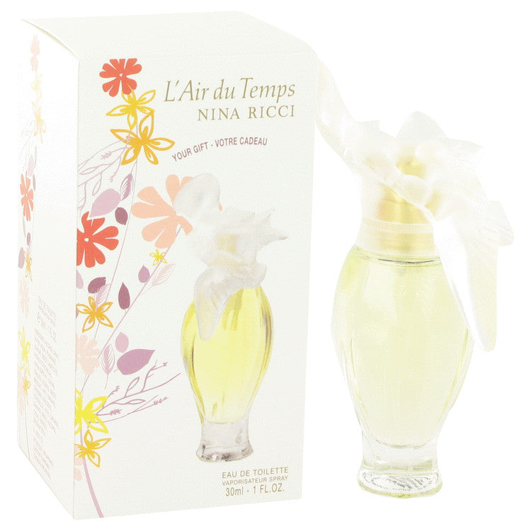 L'AIR DU TEMPS by Nina Ricci Eau De Toilette Spray 1 oz for Women