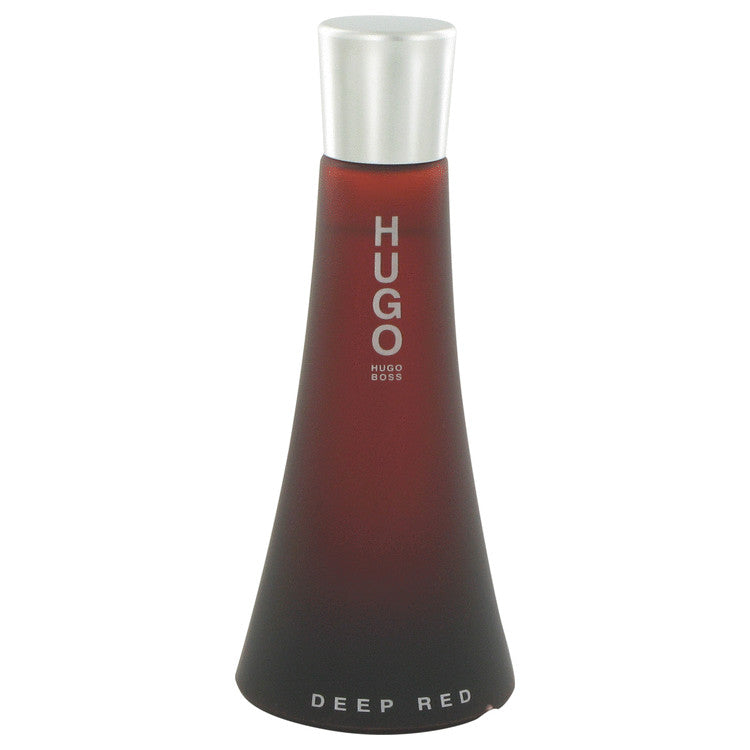 hugo DEEP RED by Hugo Boss Eau De Parfum Spray (unboxed) 3 oz for Women