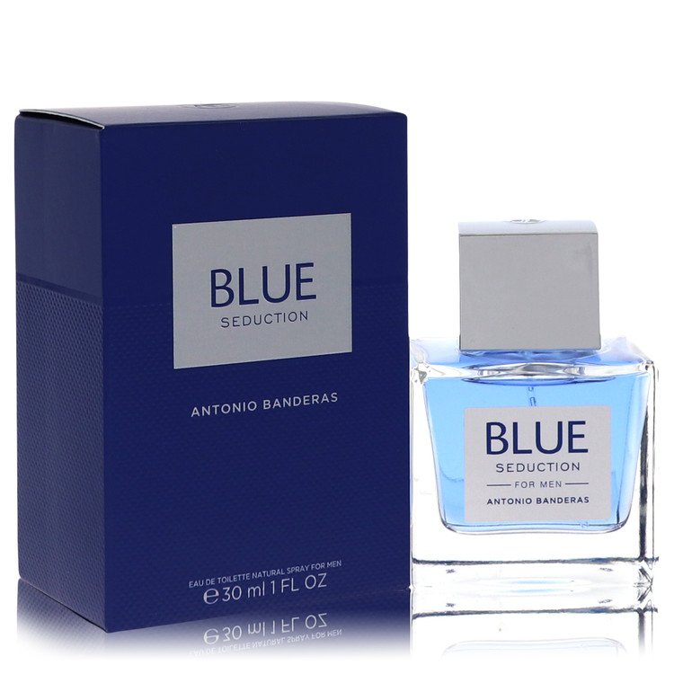 Blue Seduction by Antonio Banderas Eau De Toilette Spray 1 oz for Men