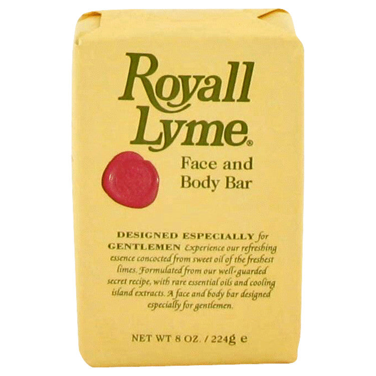 ROYALL LYME by Royall Fragrances Face and Body Bar Soap 8 oz for Men