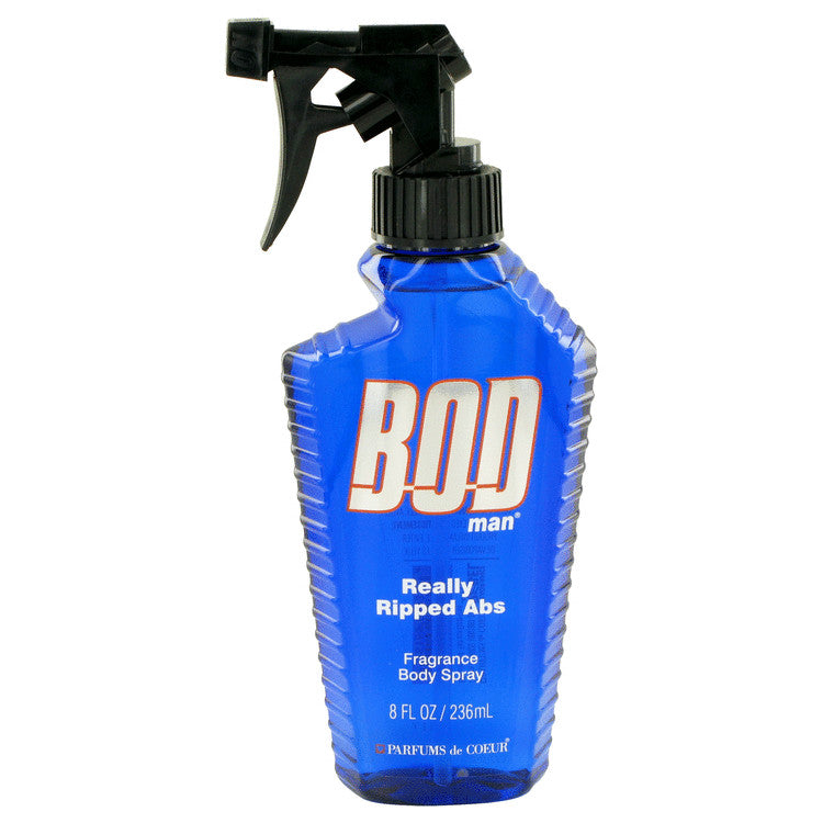 Bod Man Really Ripped Abs by Parfums De Coeur Fragrance Body Spray 8 oz for Men
