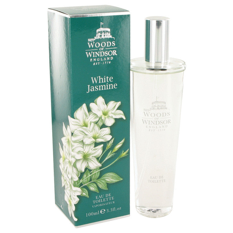 White Jasmine by Woods of Windsor Eau De Toilette Spray 3.3 oz for Women