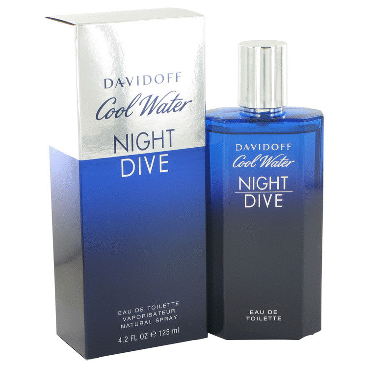 Cool Water Night Dive by Davidoff Eau De Toilette Spray 4.2 oz for Men
