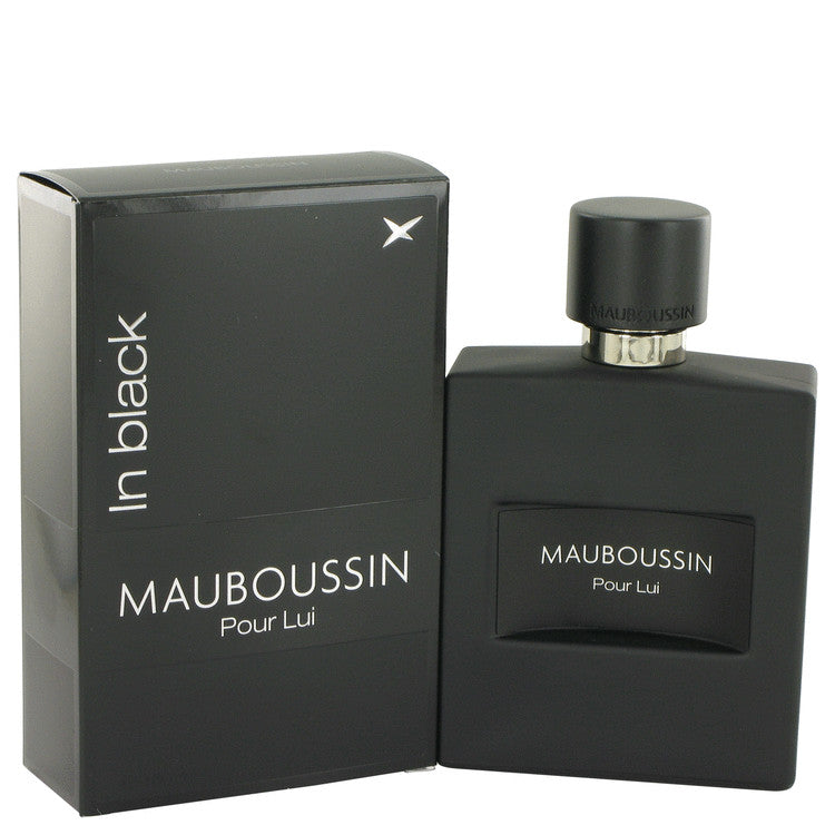 Mauboussin Pour Lui In Black by Mauboussin Eau De Parfum Spray 3.4 oz for Men