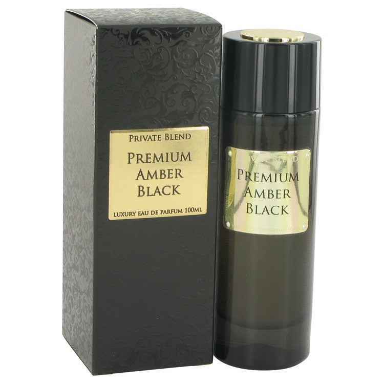 Private Blend Premium Amber Black by Chkoudra Paris Eau De Parfum Spray 3.4 oz for Men