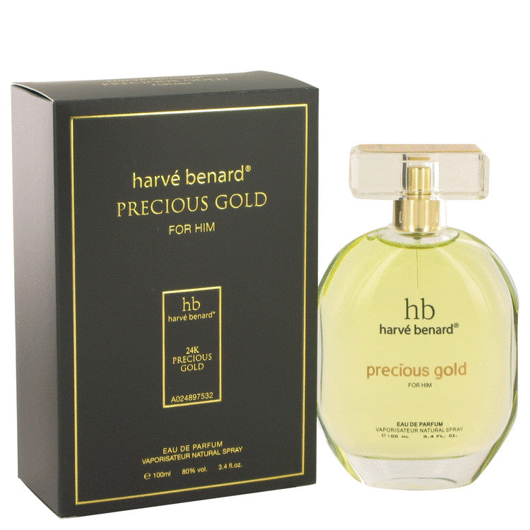 Precious Gold by Harve Benard Eau De Spray 3.4 oz for Men