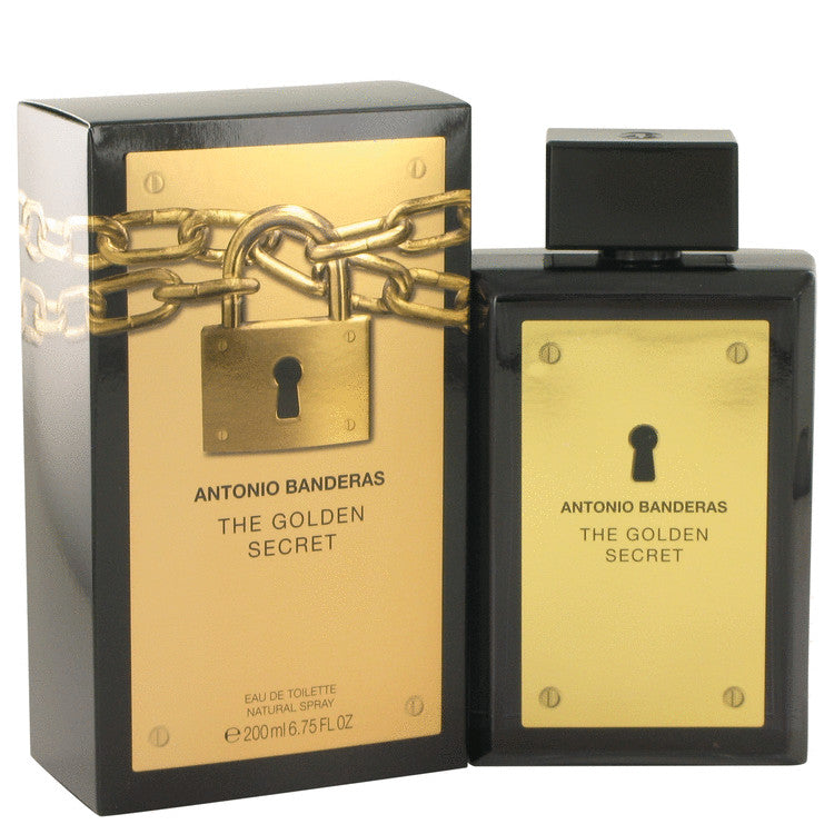 The Golden Secret by Antonio Banderas Eau De Toilette Spray 6.7 oz for Men