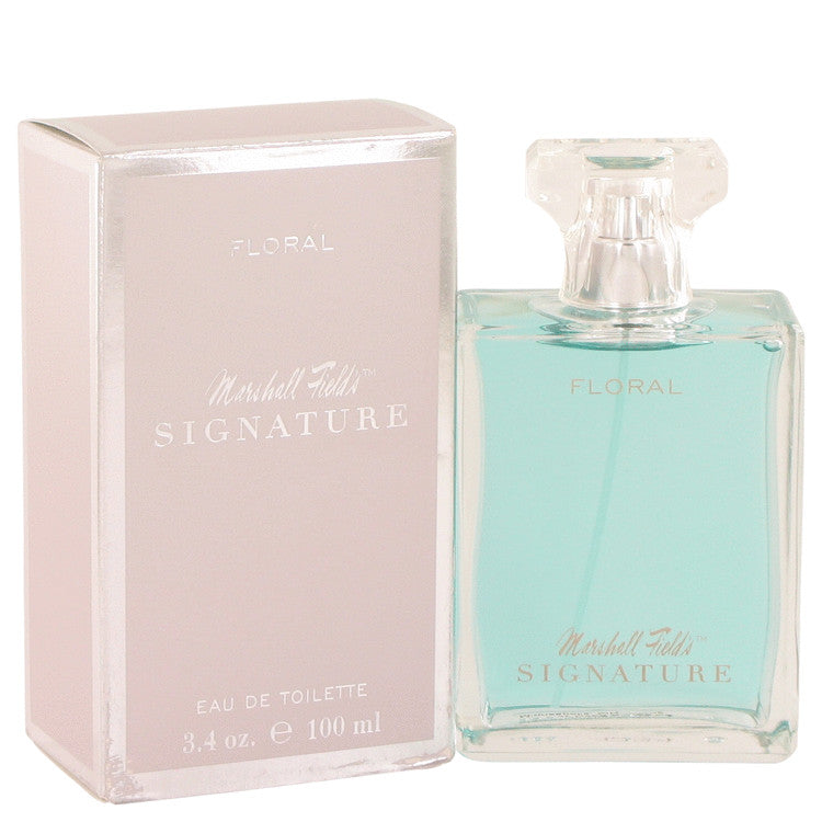 Marshall Fields Signature Floral by Marshall Fields Eau De Toilette Spray (Scratched box) 3.4 oz for Women