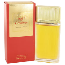 Load image into Gallery viewer, Must De Cartier Gold by Cartier Eau De Parfum Spray 3.3 oz for Women
