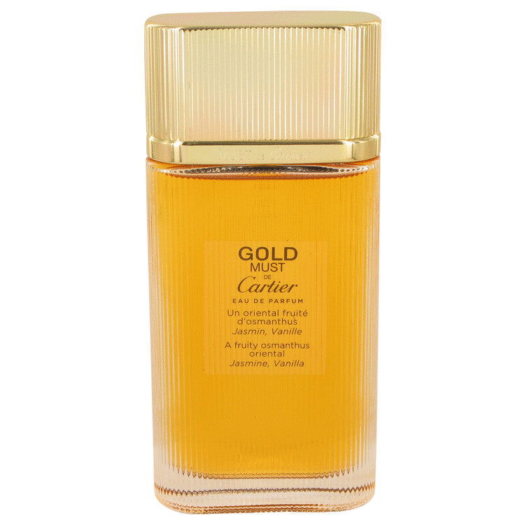 Must De Cartier Gold by Cartier Eau De Parfum Spray 3.3 oz for Women