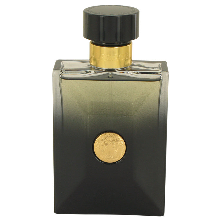 Versace Pour Homme Oud Noir by Versace Eau De Parfum Spray 3.4 oz for Men