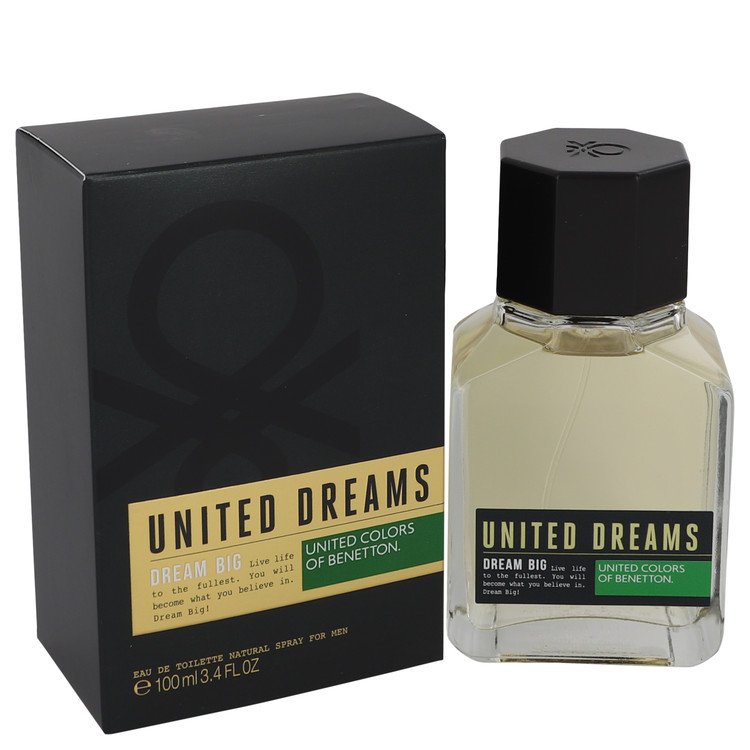 United Dreams Dream Big by Benetton Eau De Toilette Spray oz for Men