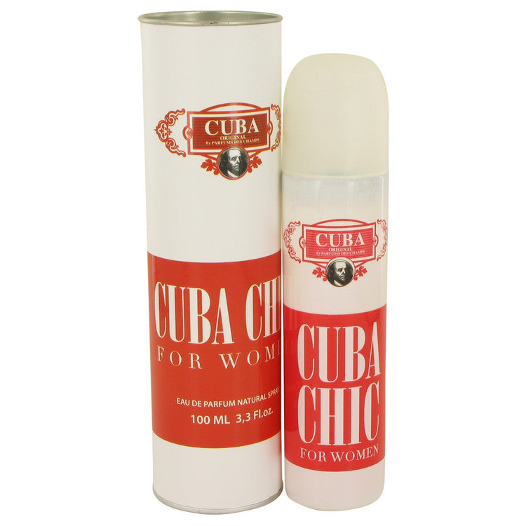 Cuba Chic by Fragluxe Eau De Parfum Spray 3.3 oz for Women