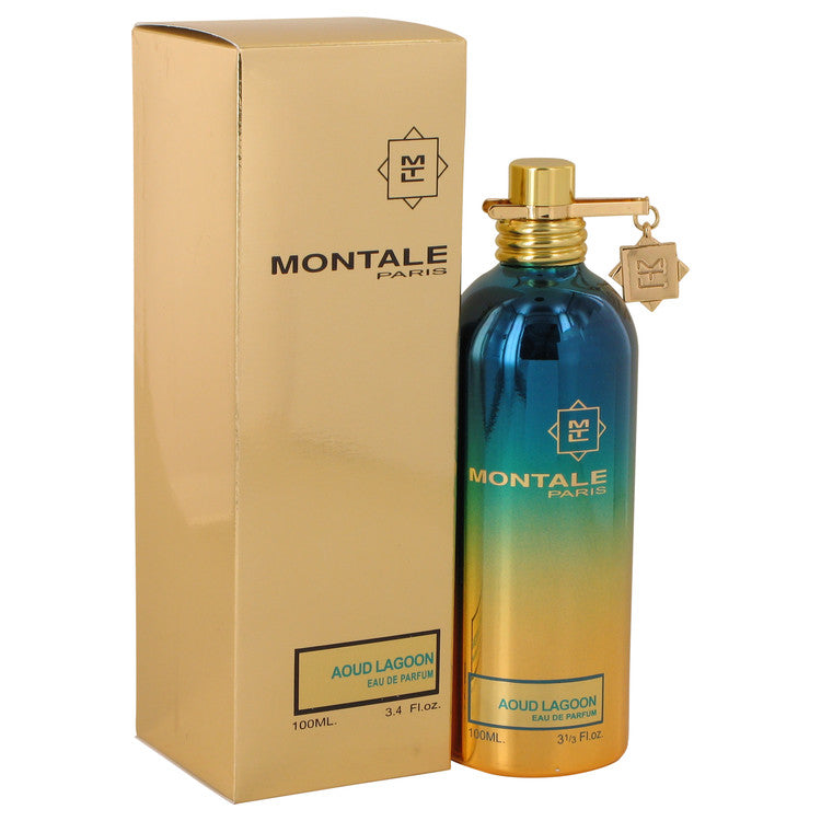 Montale Aoud Lagoon by Montale Eau De Parfum Spray (Unisex) 3.4 oz for Women