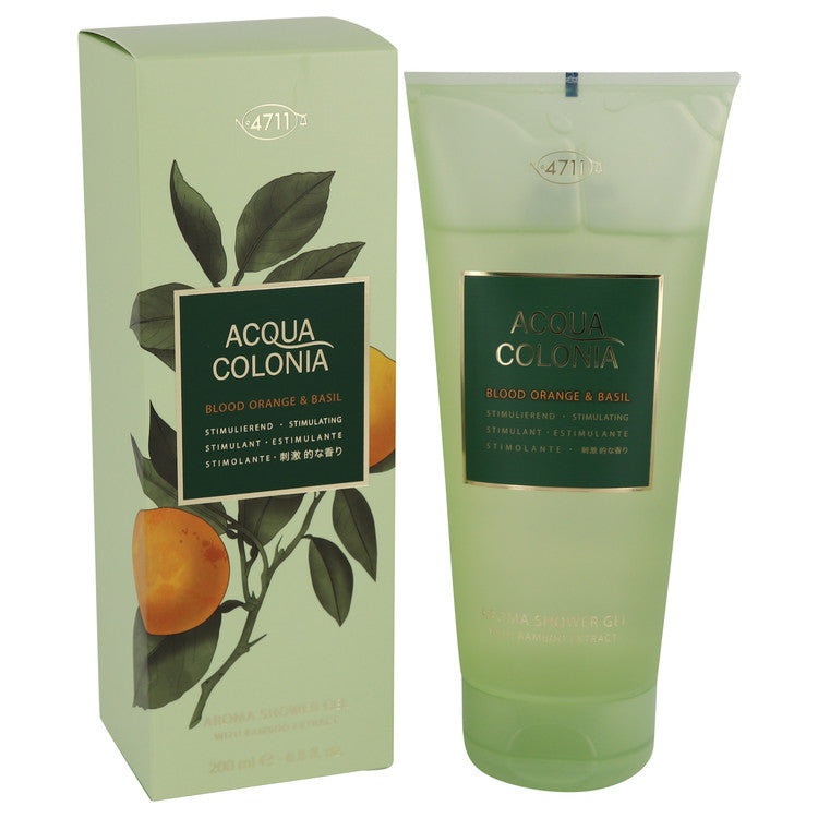 4711 Acqua Colonia Blood Orange & Basil by 4711 Shower Gel 6.8 oz for Women