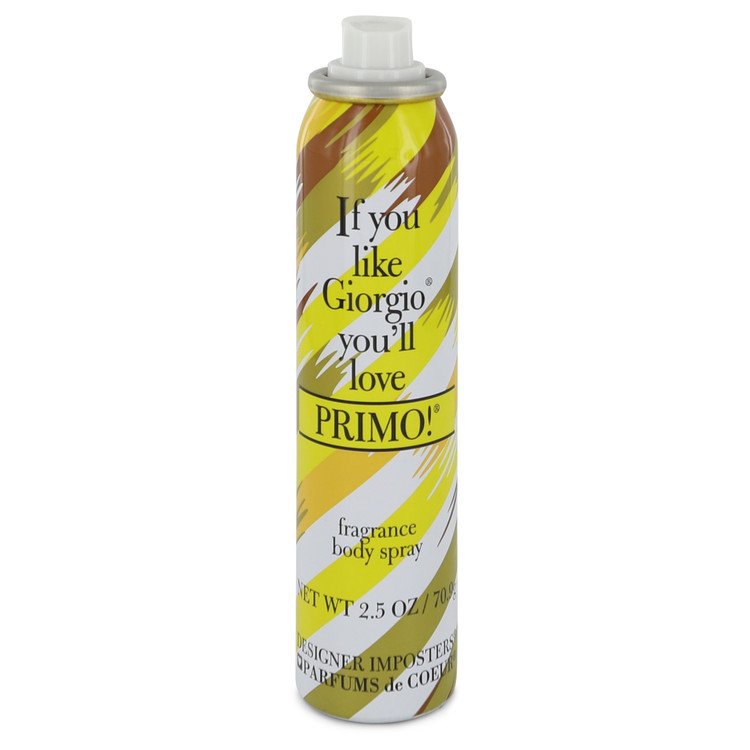 Designer Imposters Primo! by Parfums De Coeur Body Spray 2.5 oz for Women