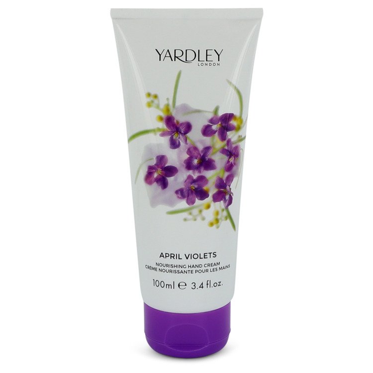 April Violets by Yardley London Hand Cream 3.4 oz  for Women