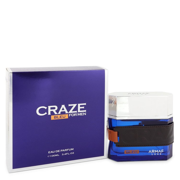 Armaf Craze Bleu by Armaf Eau De Parfum Spray 3.4 oz for Men