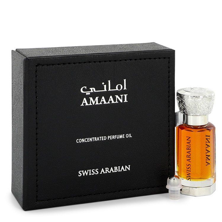 Swiss Arabian Amaani by Swiss Arabian Perfume Oil (Unisex) .40 oz for Men