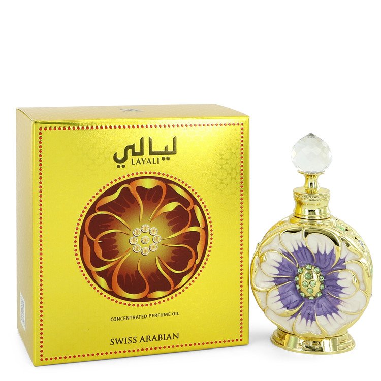 Swiss Arabian Layali by Swiss Arabian Concentrated Perfume Oil 0.5 oz for Women