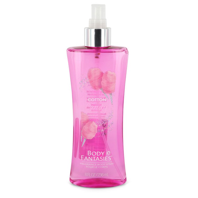 Body Fantasies Signature Cotton Candy by Parfums De Coeur Body Spray (Tester) 8 oz  for Women