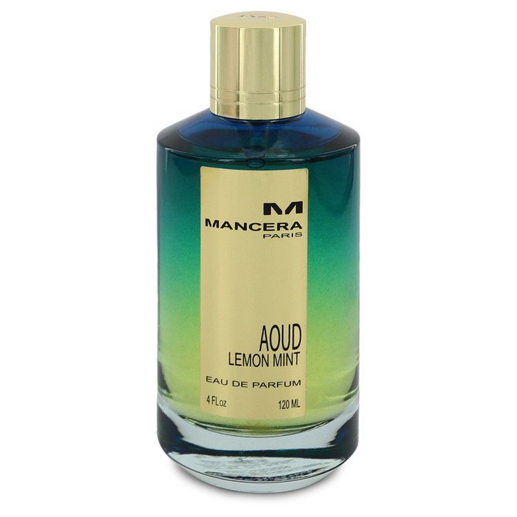 Mancera Aoud Lemon Mint by Mancera Eau De Parfum Spray (Unisex unboxed) 4 oz  for Women
