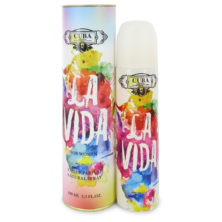 Cuba La Vida by Cuba Eau De Parfum Spray 3.3 oz for Women