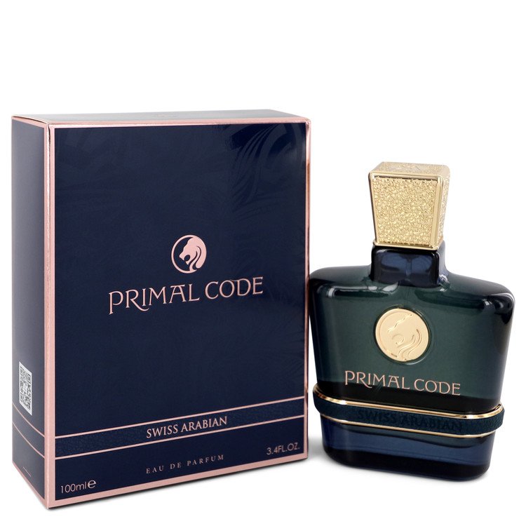 Primal Code by Swiss Arabian Eau De Parfum Spray 3.4 oz for Men