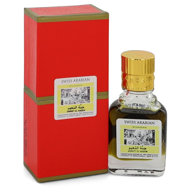 Jannet El Naeem by Swiss Arabian Concentrated Perfume Oil Free From Alcohol (Unisex) .30 oz for Women
