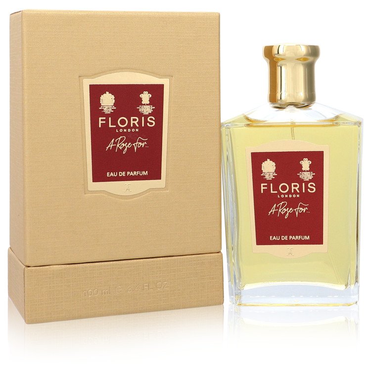 Floris A Rose For... by Floris Eau De Parfum Spray (Unisex) 3.4 oz for Women