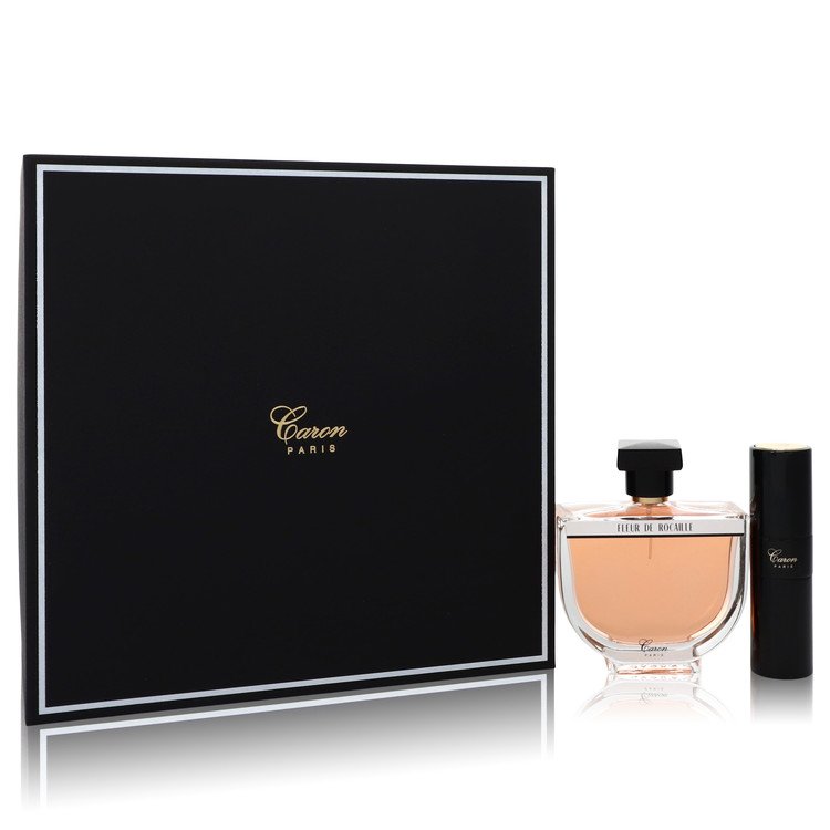 FLEUR DE ROCAILLE by Caron Gift Set -- 3.3 oz Eau de Parfum Spray + 0.5 oz Travel Spray for Women