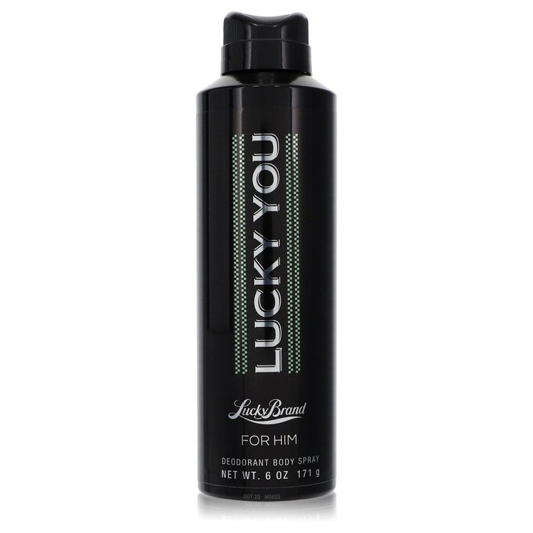 LUCKY YOU by Liz Claiborne Deodorant Spray 6 oz for Men