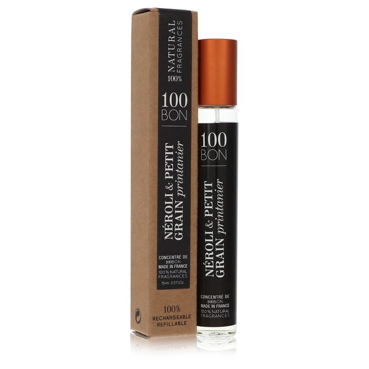 100 Bon Neroli & Petit Grain Printanier by 100 Bon Mini Concentree De Parfum (Unisex Refillable) .5 oz for Men