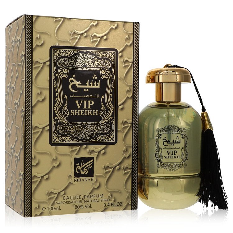 Rihanah VIP Sheikh by Rihanah Eau De Parfum Spray (Unisex) 3.4 oz for Men