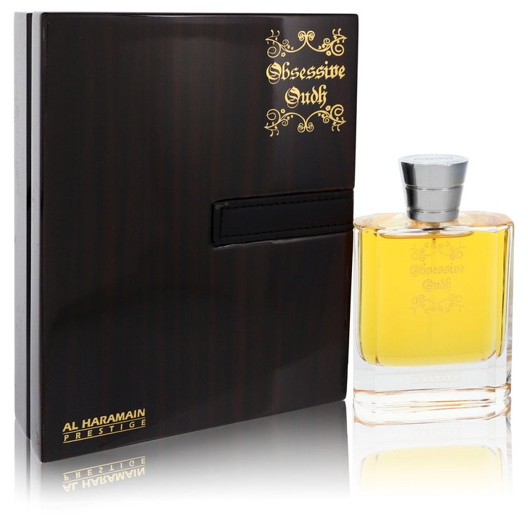 Al Haramain Obsessive Oudh by Al Haramain Eau De Parfum Spray (Unisex) 3.4 oz for Men