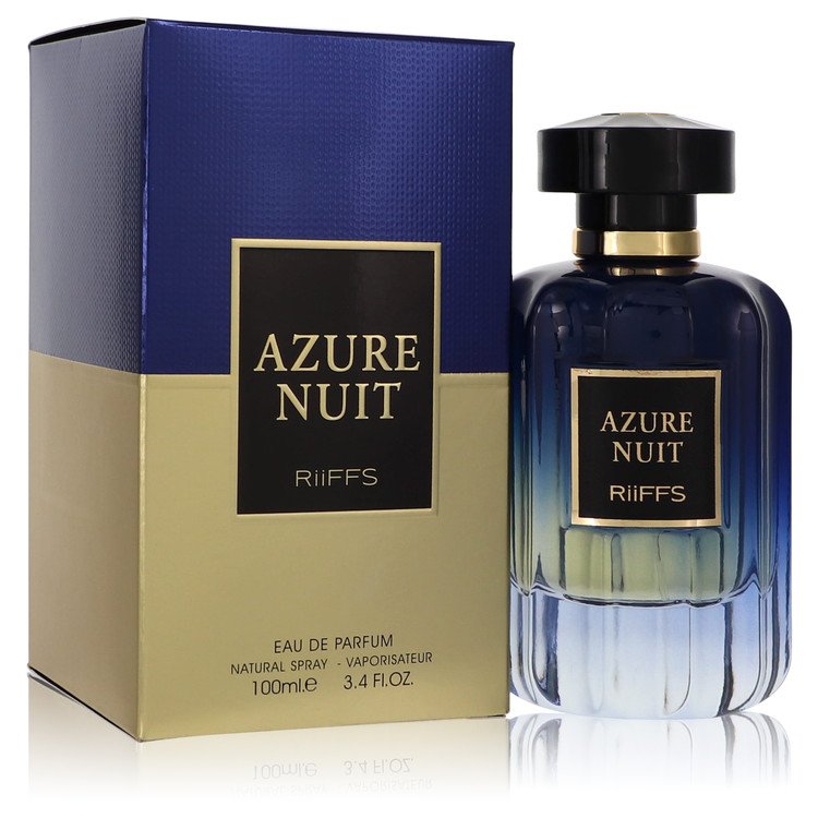 Azure Nuit by Riiffs Eau De Parfum Spray 3.4 oz for Men