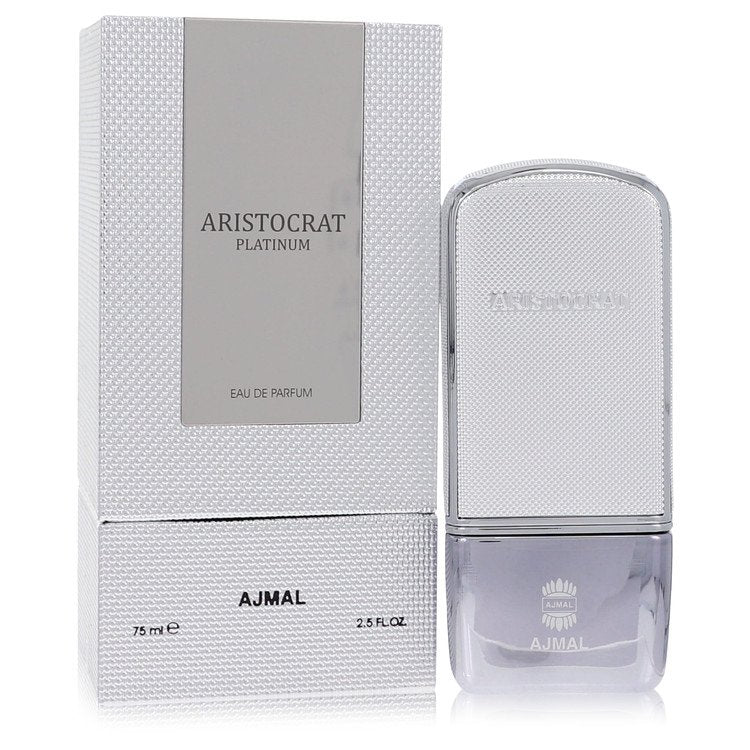 Ajmal Aristocrat Platinum by Ajmal Eau De Parfum Spray 2.5 oz for Men