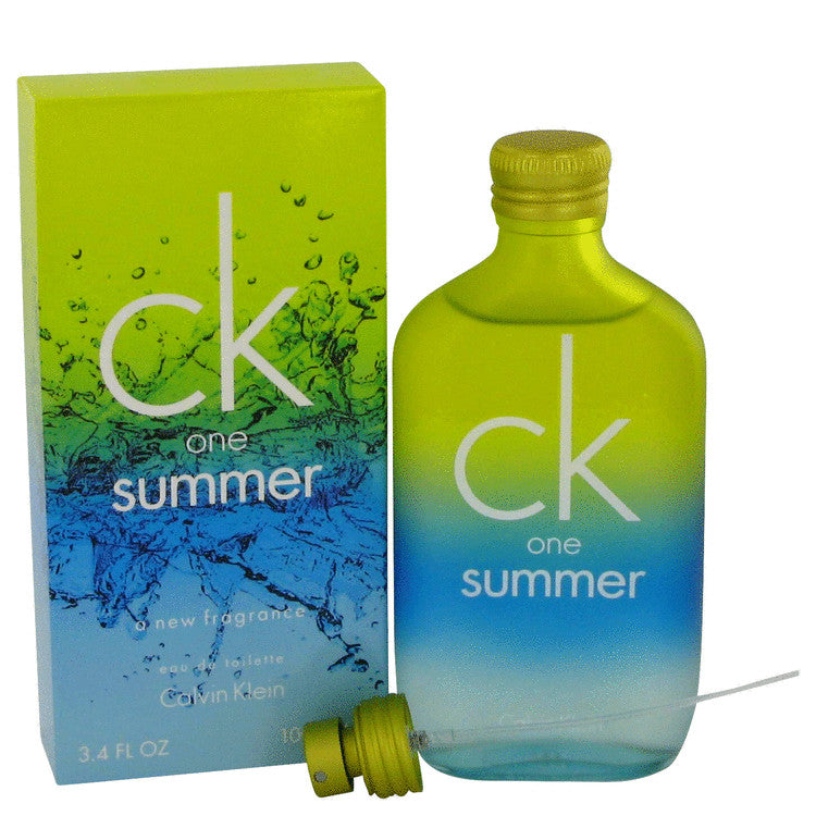 CK ONE Summer by Calvin Klein Eau De Toilette Spray (2021 Unisex Unboxed) 3.3 oz for Men
