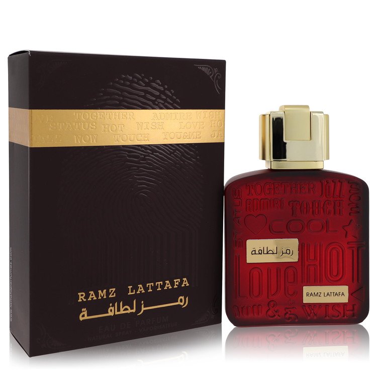 Ramz Lattafa Gold by Lattafa Eau De Parfum Spray (Unisex) 3.4 oz for Women