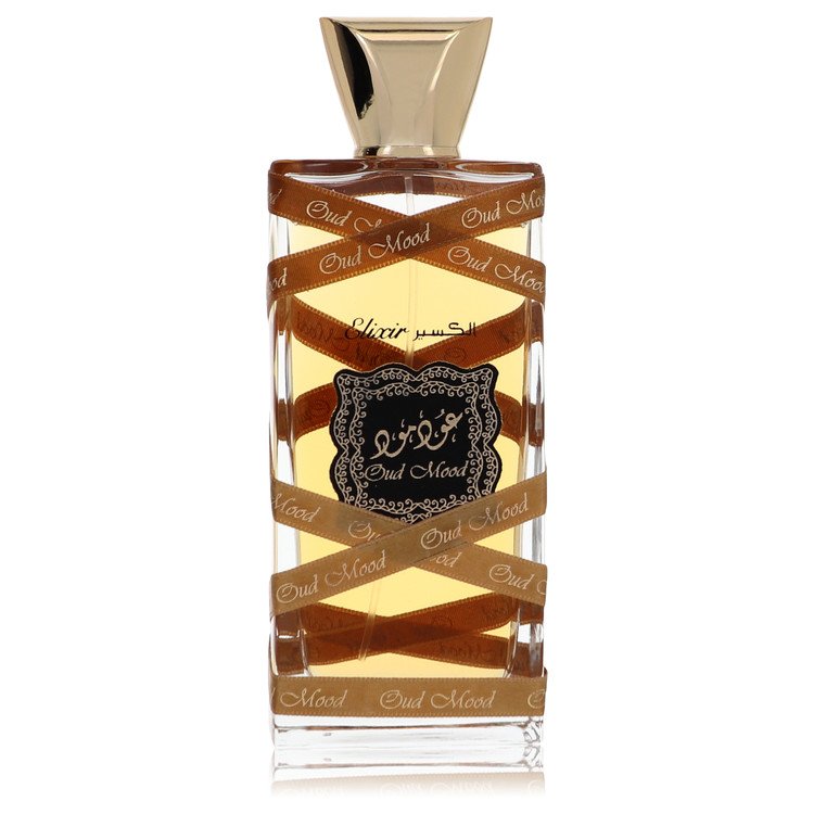Lattafa Oud Mood Elixir by Lattafa Eau De Parfum Spray 3.4 oz for Men