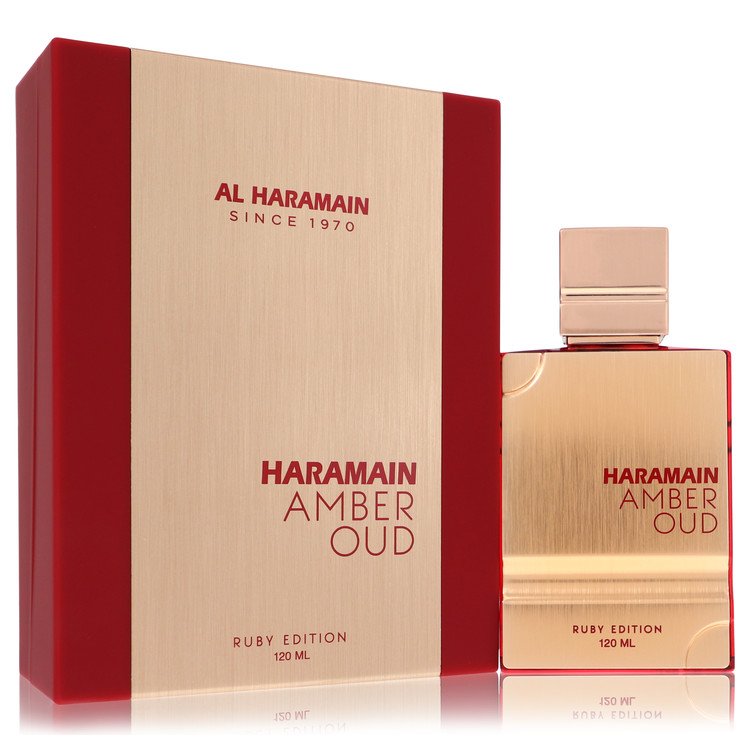 Al Haramain Amber Oud Ruby by Al Haramain Eau De Parfum Spray (Unisex) 4 oz for Women