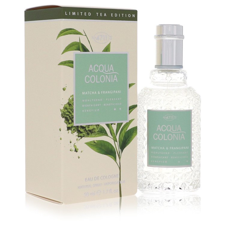 4711 Acqua Colonia Matcha & Frangipani by 4711 Eau De Cologne Spray (Unisex) 1.7 oz for Women