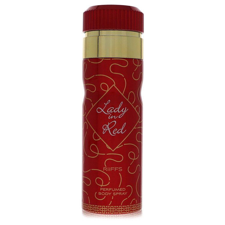 Riiffs Lady In Red by Riiffs Perfumed Body Spray 6.67 oz for Women