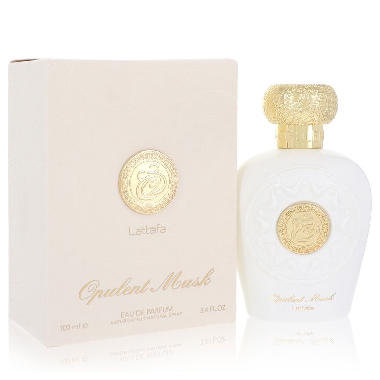 Lattafa Opulent Musk by Lattafa Eau De Parfum Spray 3.4 oz for Women